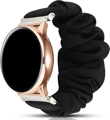 مناسب لـ Garmin Forerunner 265S 255S Watch Bands for Women Men، 18mm Quick Release Elastic Band Bracelet Straps Wristbands for Garmin Vivoactive 4S / Vivomove 3S / Venu 2S