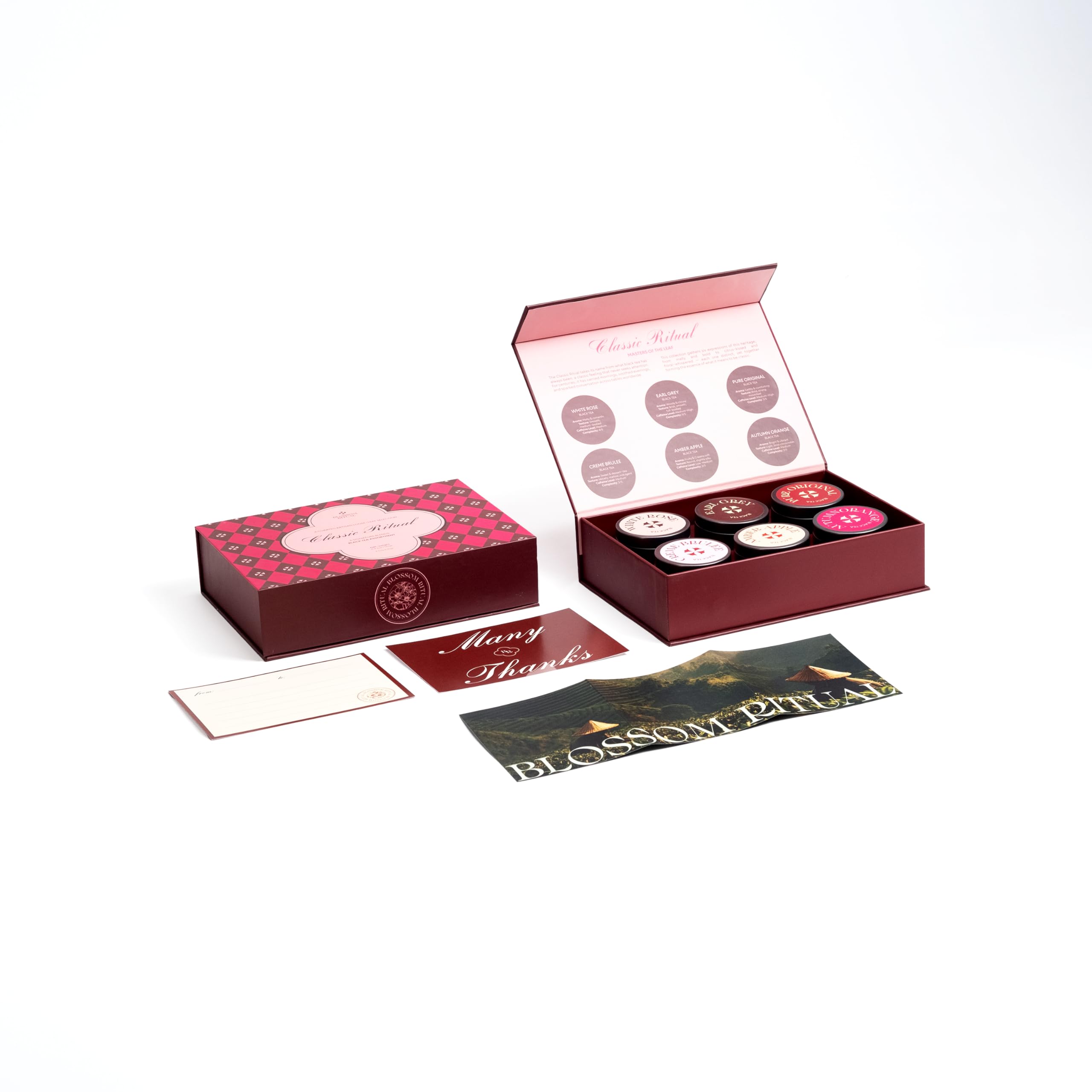 Amazon.com: BLOSSOM RITUAL Classic Ritual Black Tea Gift Set 