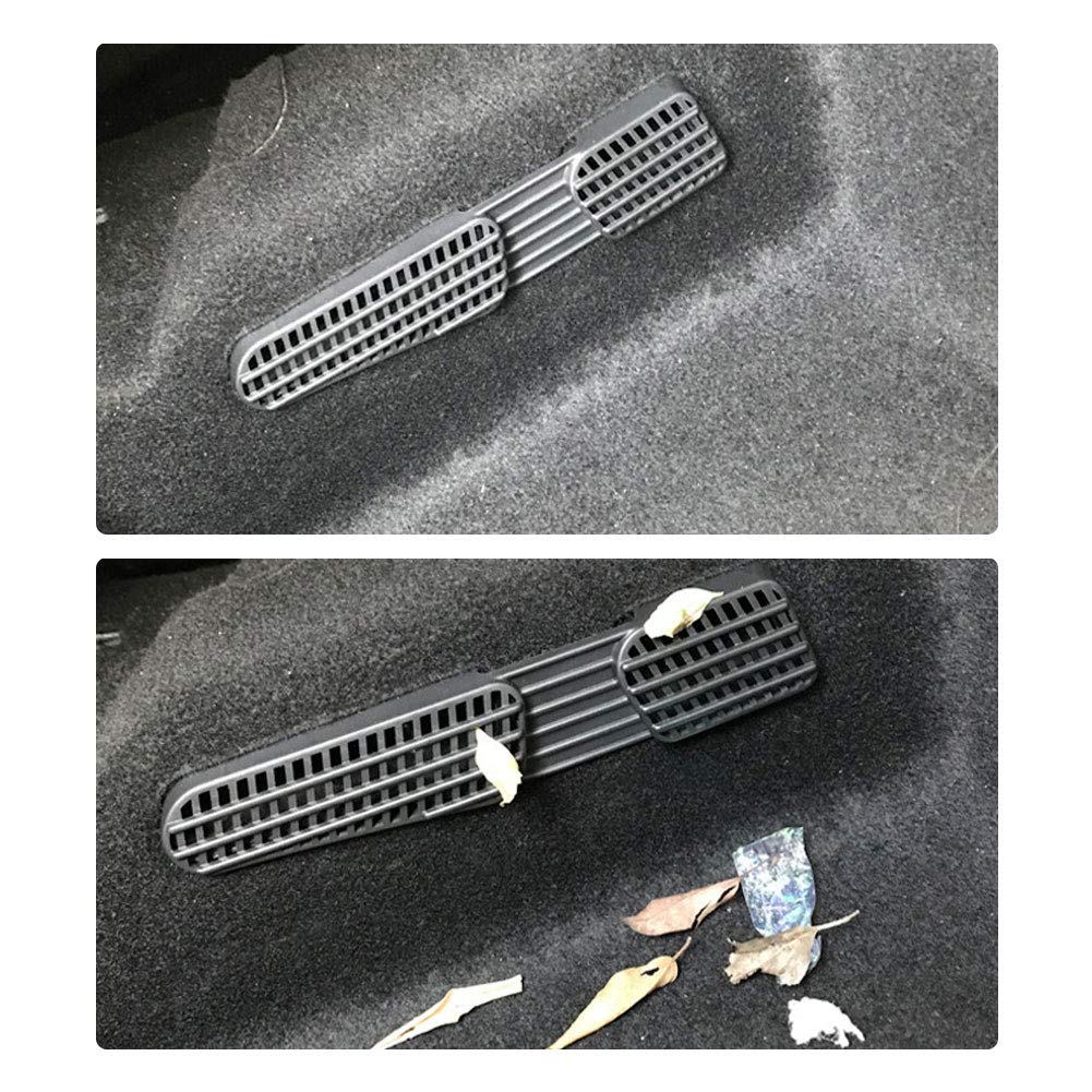 Lot De 2 Housses Protection Sortie D'Air Arrière - Compatible Volkswagen T-Cross (2018-2020) - Anti-Poussière & Insectes