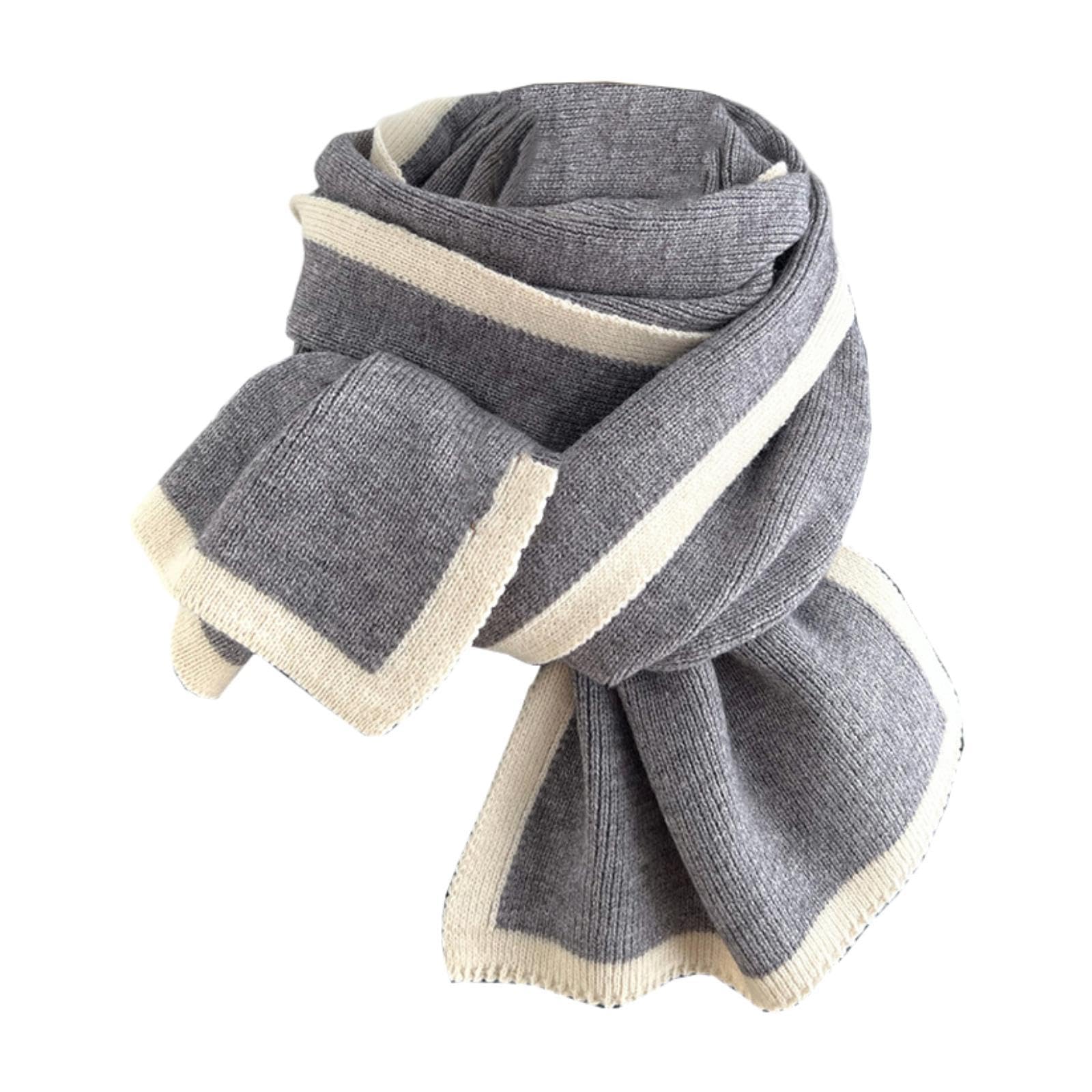 ™ Women Scarf Neck Scarf Ladies Scarf Cold Weather 175 cm Soft Gift Knit Scarf Gray | Scarves & Wraps | Womens Accessories-image-49