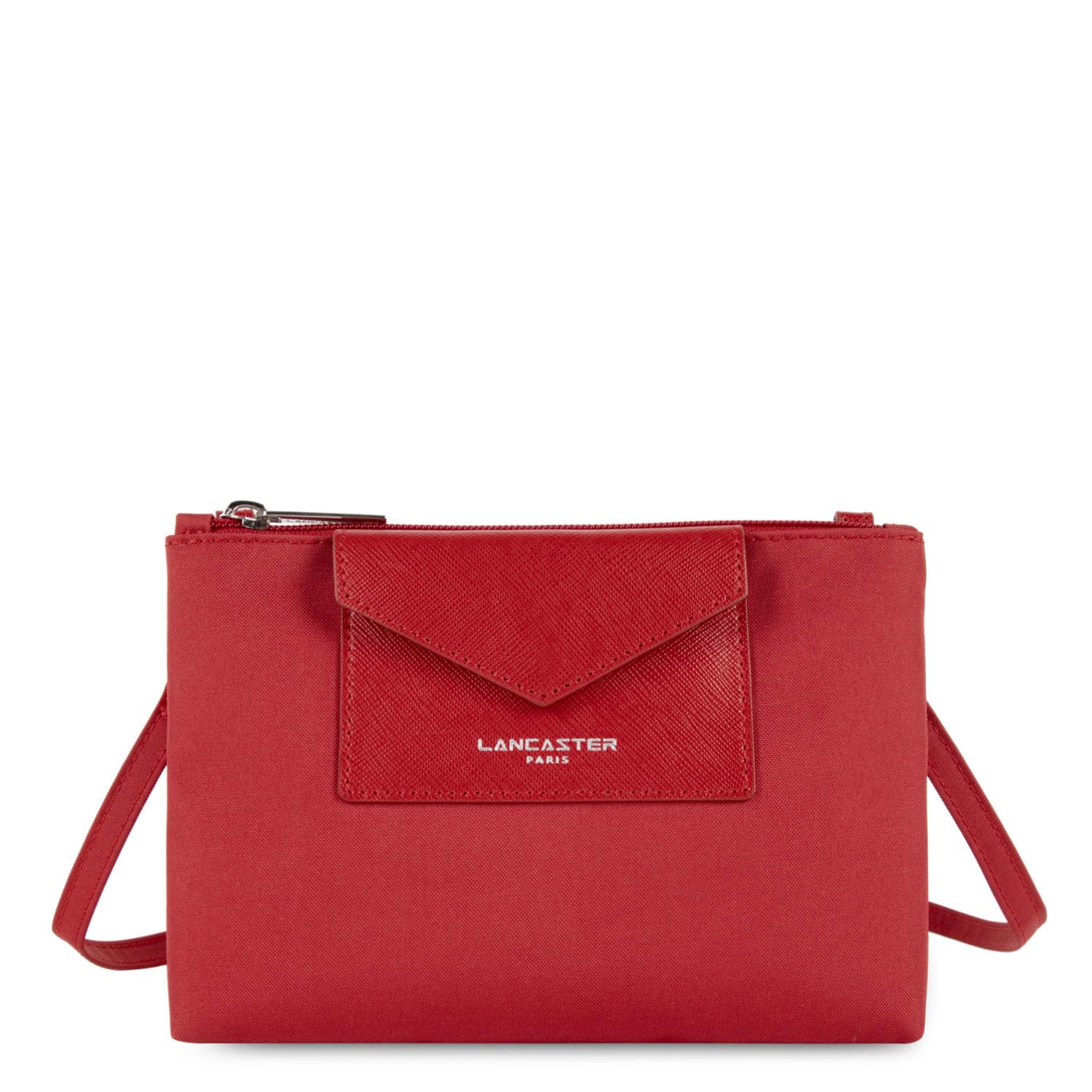 Sac trotteur Lancaster ref 51831 rouge pour ne plus s'encombrer du superflu - 7