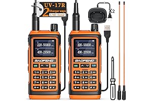Baofeng UV17R PRO: Upgraded 999-Channel Long-Range Walkie Talkie