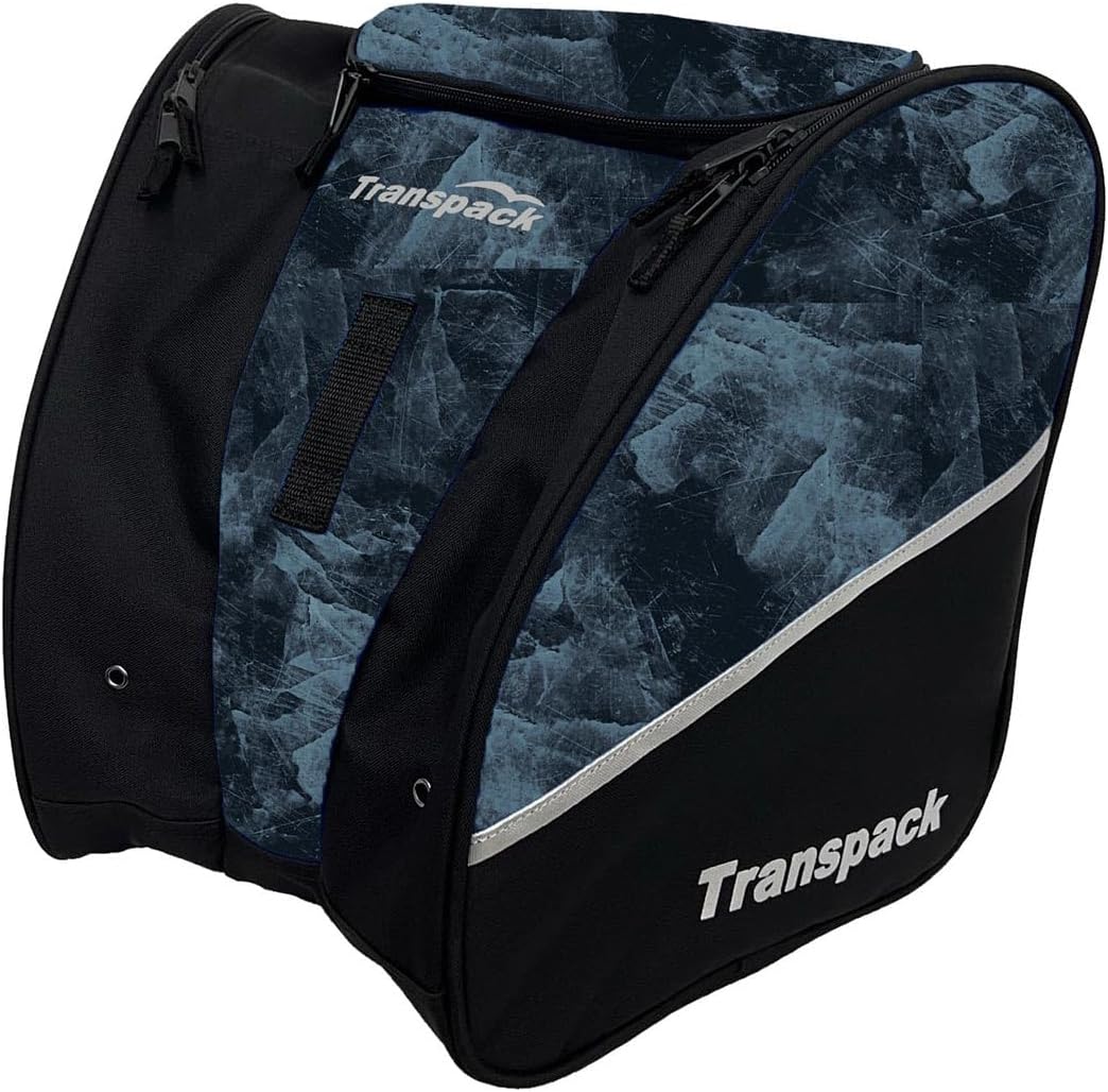 TRANSPACK Edge Junior+ 38L Water-Resistant Padded Multi-Compartment Ski/Snowboard Boot Helmet Goggles & Gear Backpack Bag