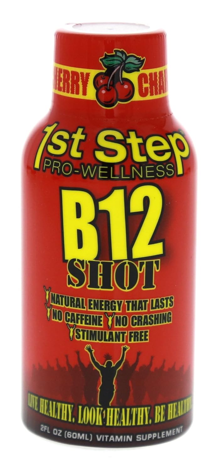 B-12 Boost Cherry Charge 12 (2 fl oz) bottles - Image 7