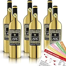 Nardelli 1976 Gold Edition amaro Primitivo, Semi-Dry, Varietal Wine Package + VINOX Winecards (6 x 0.75 L)