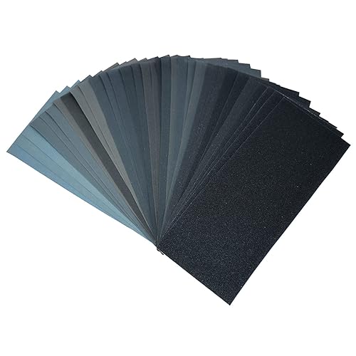 Sand paper set 120 to 3000 grit