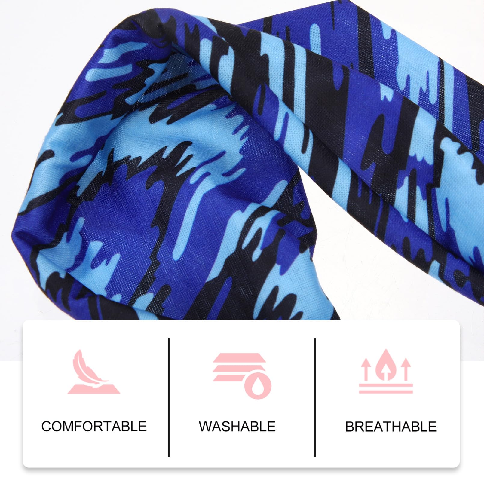 Toyvian Bandana Sportiva Per Il Sudore Fasce Antisudore Gialle Fascia Per Fasce Per La Testa Del Sudore Moda Fasce Per L'allenamento Bande Fitness Fibra Di Poliestere