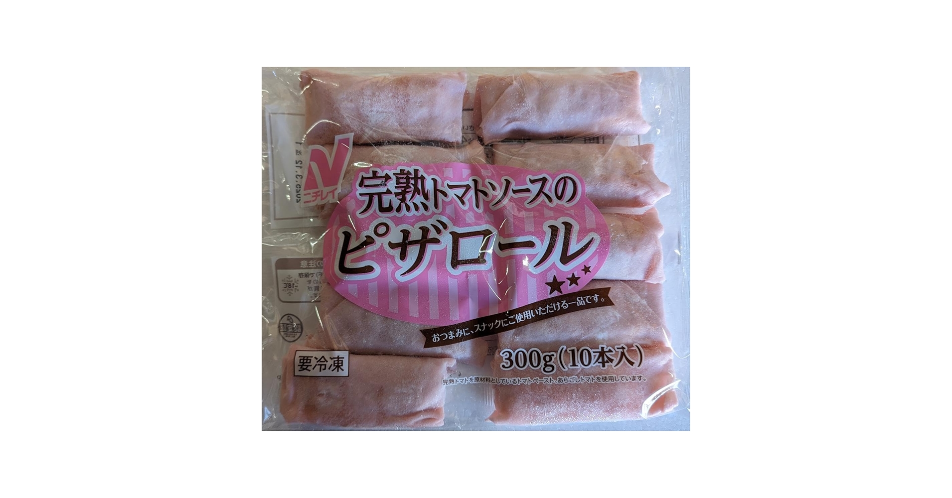 春巻き Amazon.co.jp: ニチレイ 完熟トマトソースのピザロール 春巻き 300g