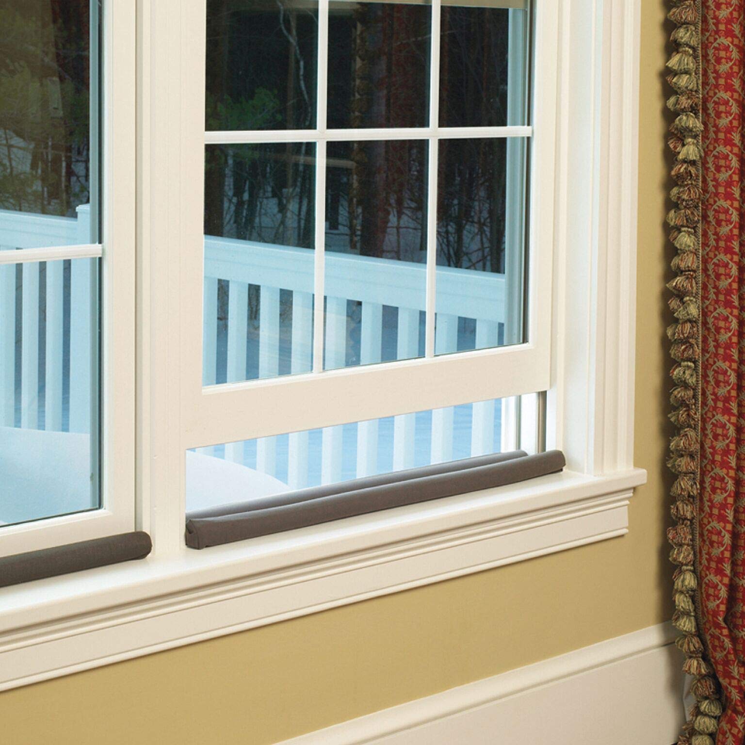 Twin Draft Guard 60220DNA Extreme for Doors Brown PATENTED & TRADEMARKED, Single Buy Online in