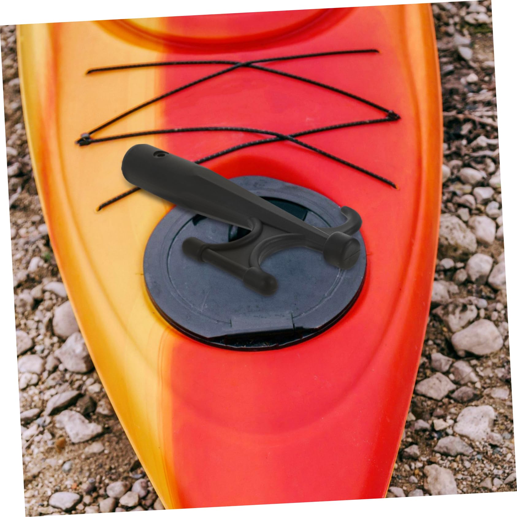 YARNOW Piccone Barca estremità del Mezzo Marinaio Mezzo Marinaio per Ormeggio Pali del Telo Mezzo Marinaio Telescopico Mezzo Marinaio per L'attracco Verricello Boe Estensione Nylon Black