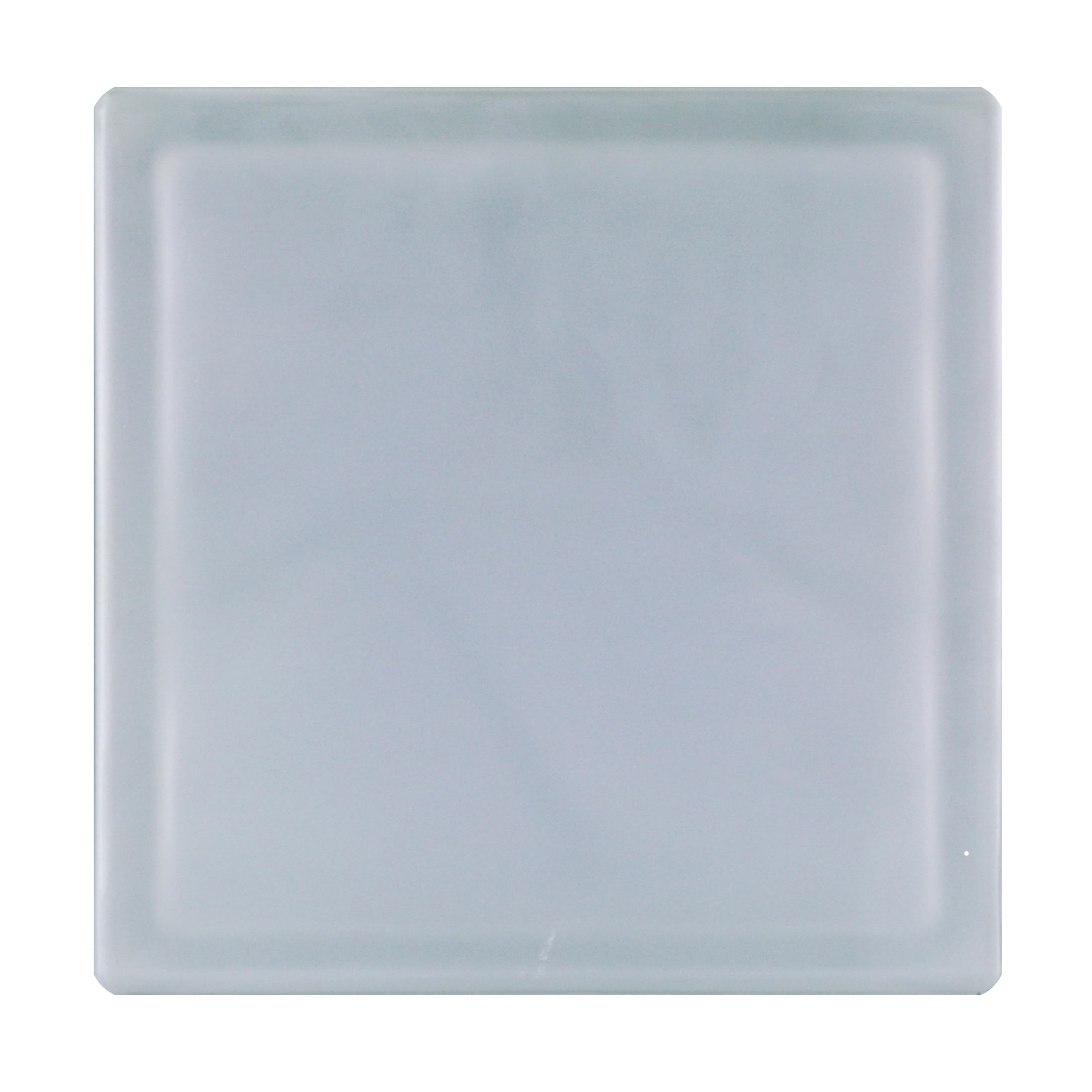 4 pieza BM bloques de vidrio nube SUPER white bloque de vidrio satinado por dos lado 24x24x8 cm