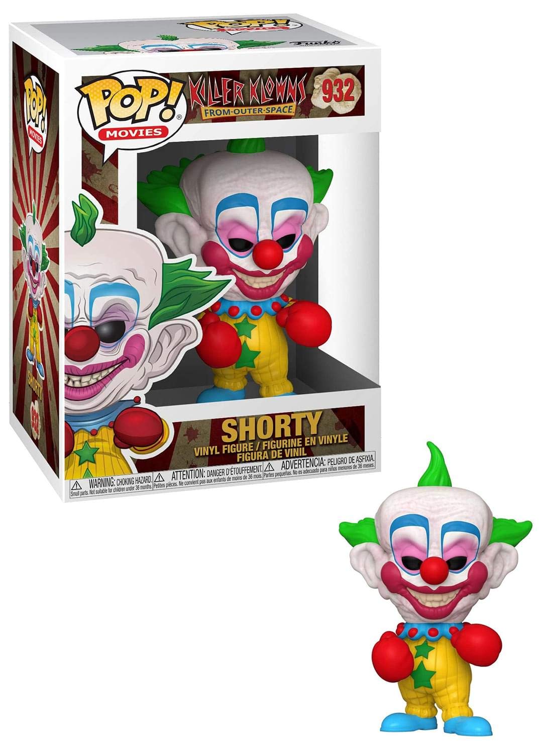 Amazon.com: Funko Pop! Movies: Killer Klowns - Shorty