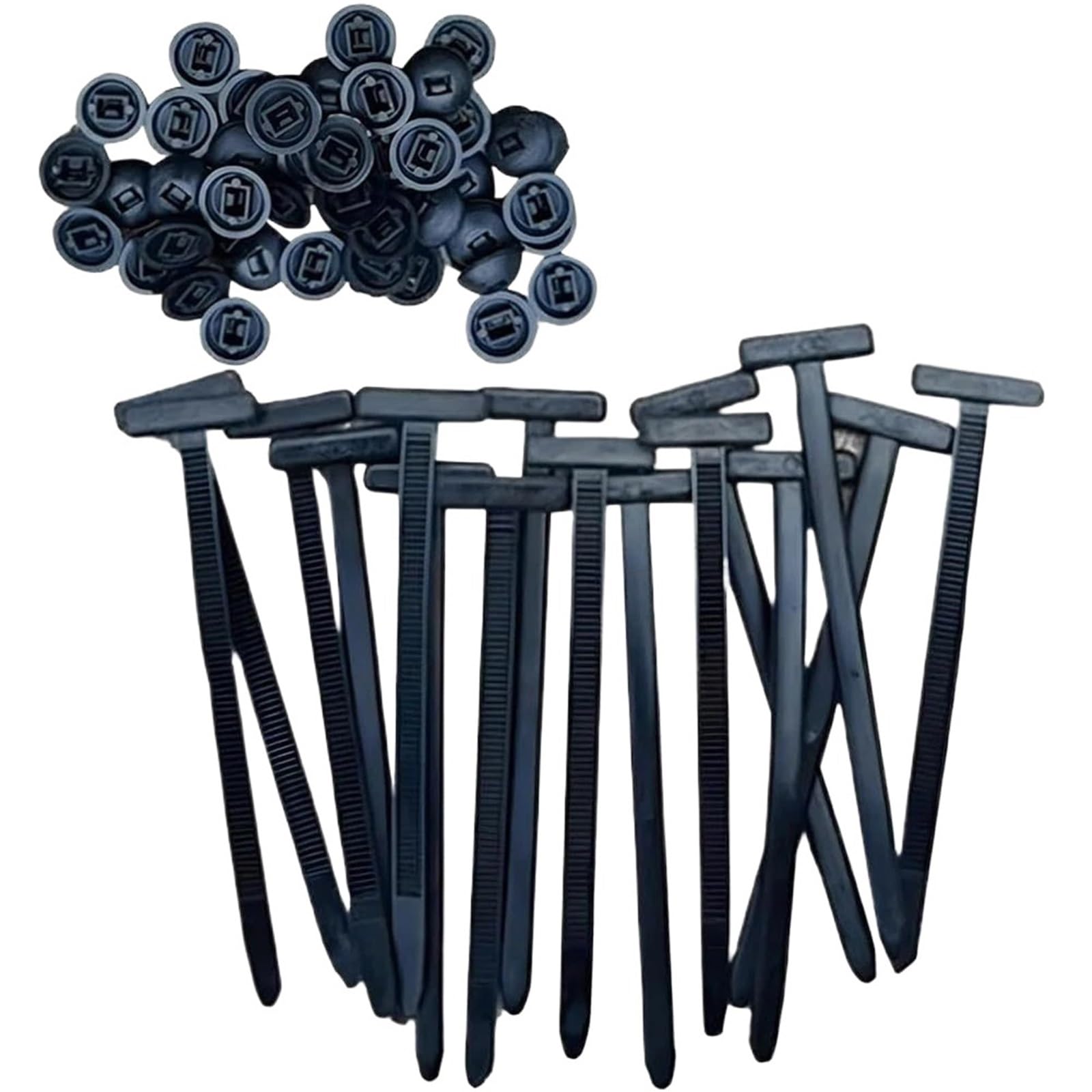 Yangshe 700Pcs Nylon Cable Zip Ties 300/500/ Heavy Duty Self-Locking For Indoor Outdoor