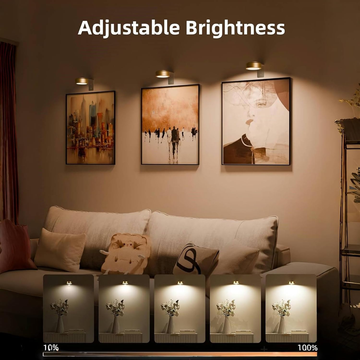 Générique Topveden Picture Lights For Wall, Topveden No Drill