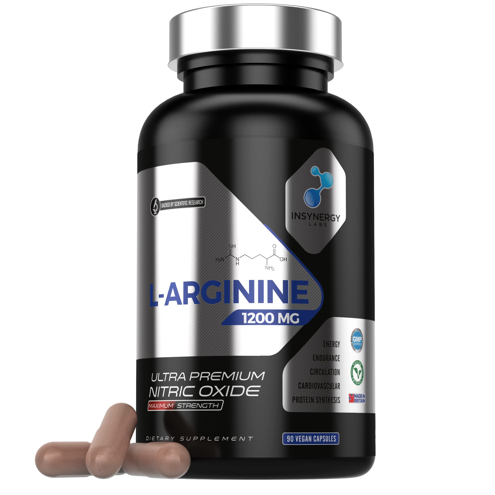 Buy Ultra Premium L Arginine Nitric Oxide Supplement (4X Forms) with L