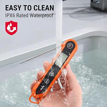 ThermoPro TP03H Su Geçirmez Katlanabilir Hızlı Sonuç Gıda Pişirme Termometresi
