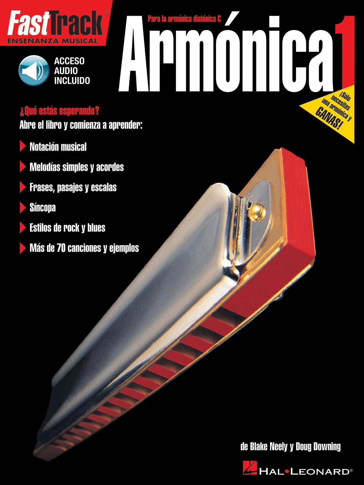 FAST TRACK ARMONICA 1 HARM BOOK/CD (Fast Track (Hal Leonard))