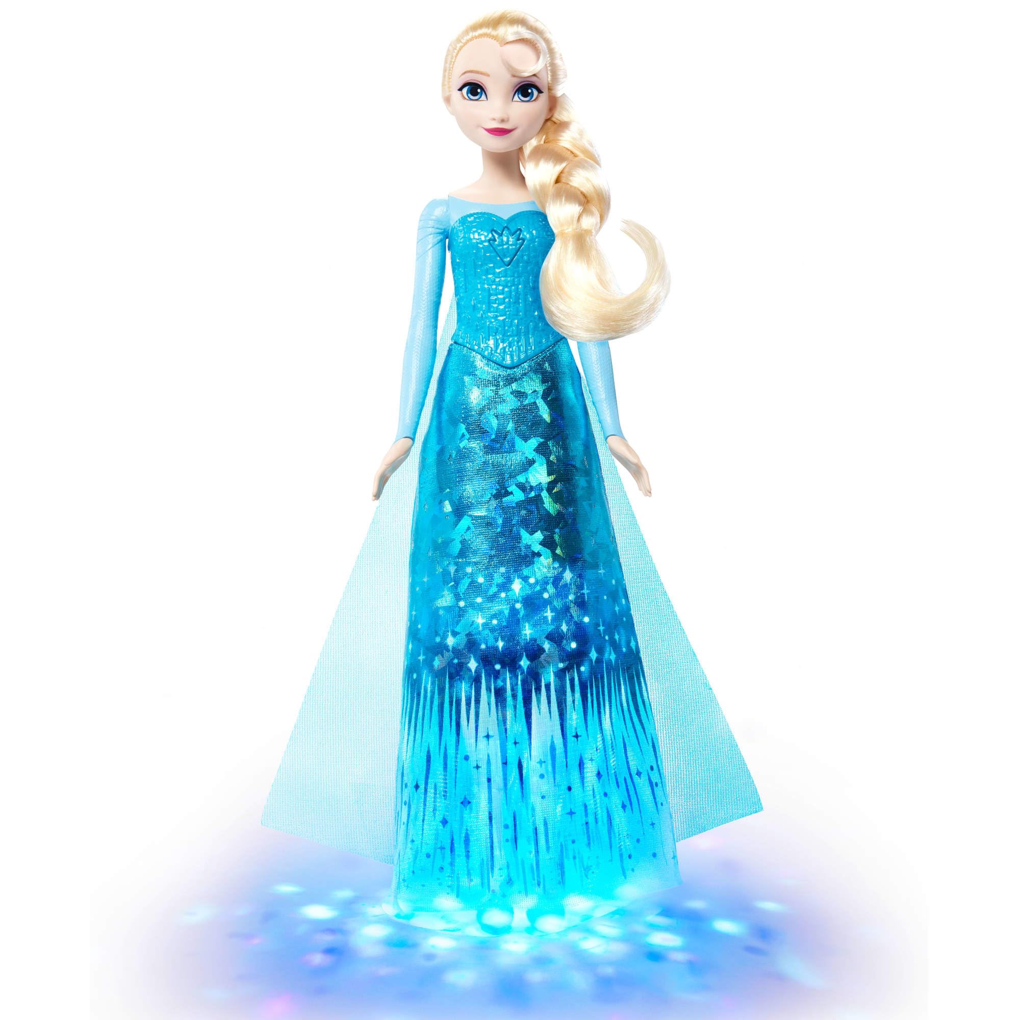 Mattel Disney Frozen Singing Elsa Doll with Lights, Sings “Let It Go”