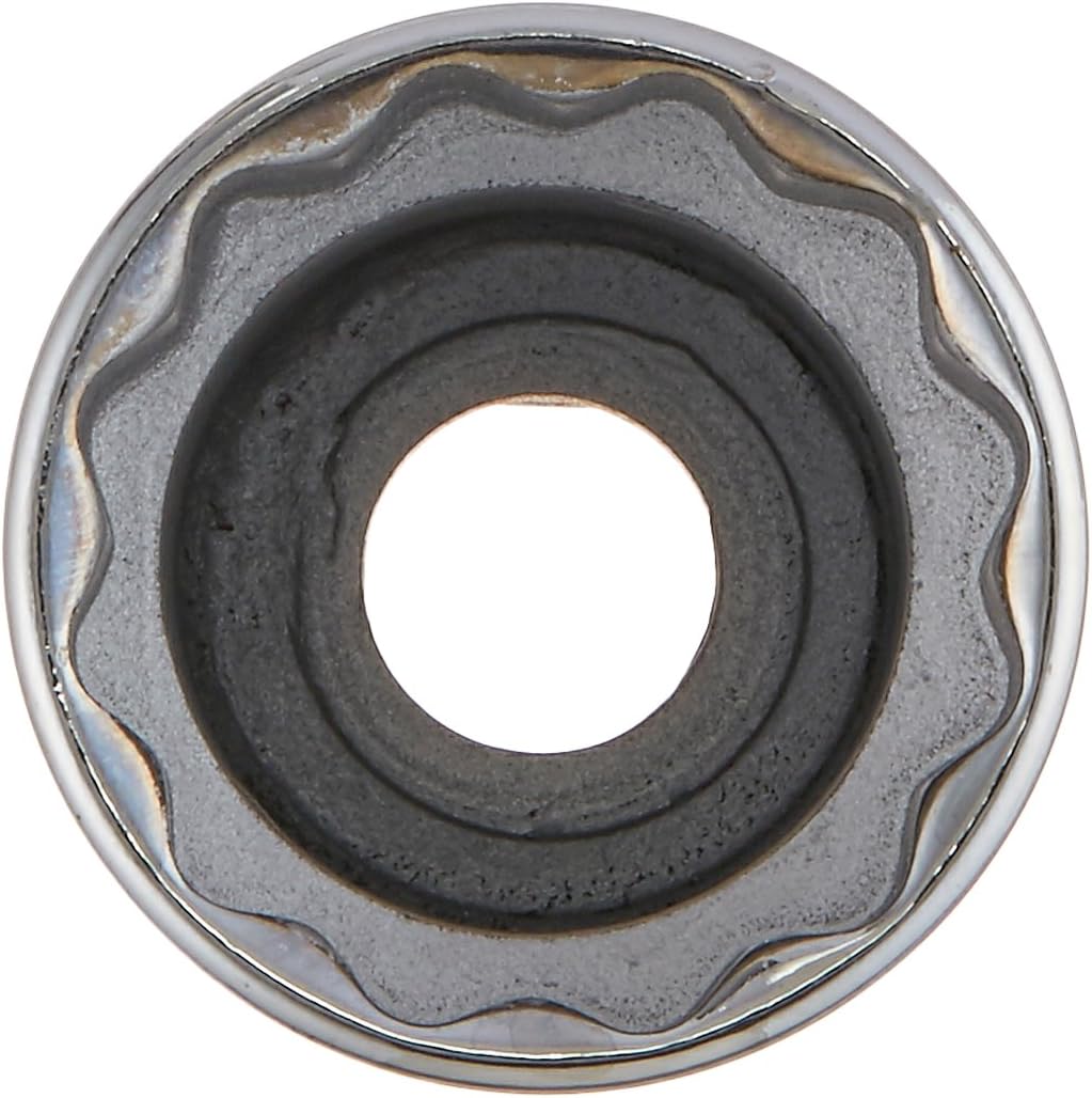 SK Tools USA 3/8" Drive, 13/16", 12 Point, Deep Chrome Socket | 42426