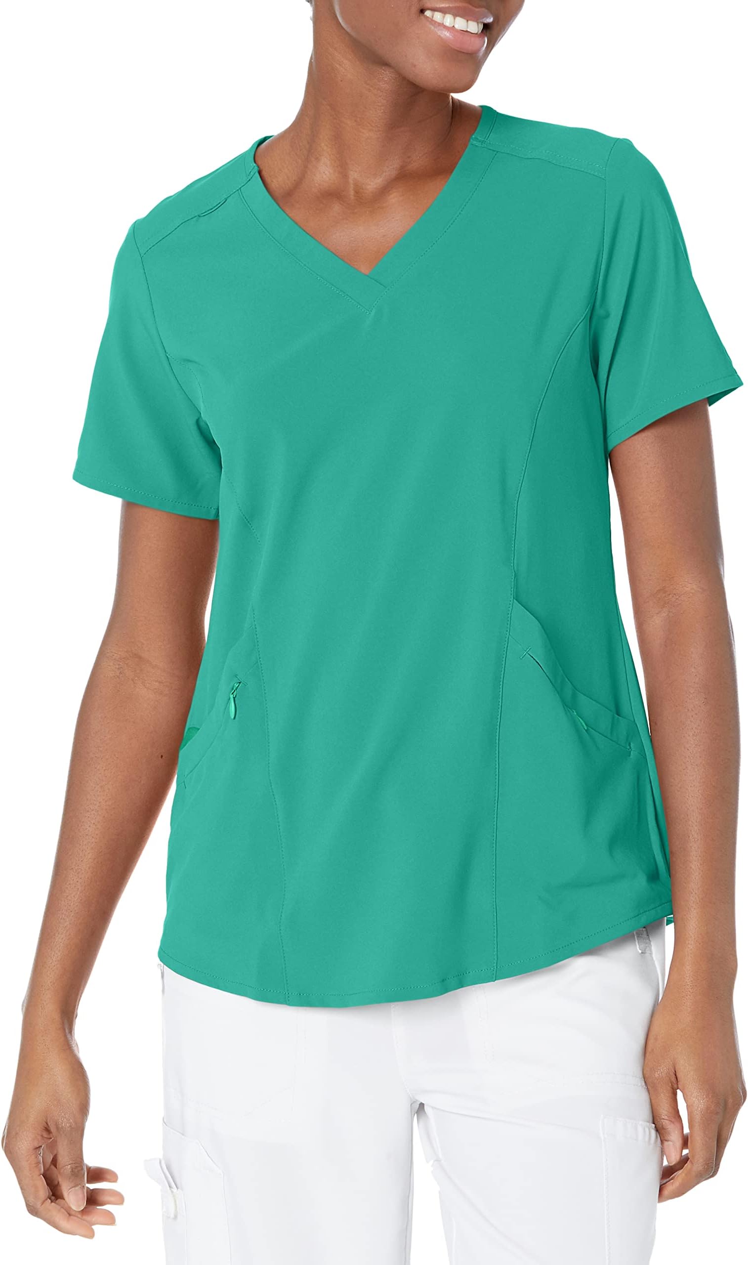 WonderWinkRenew Women's V-Neck Scrub Top