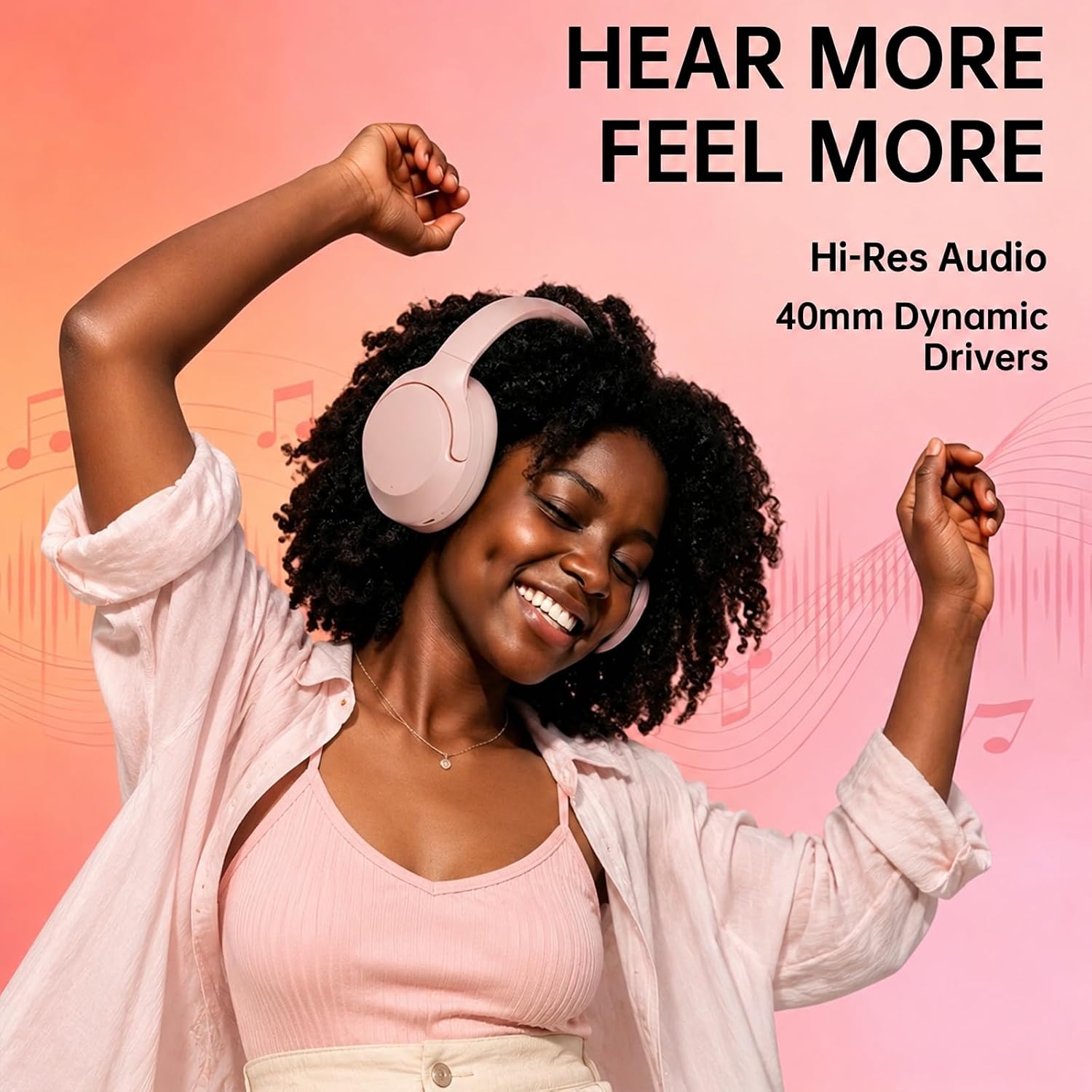 Active Noise Cancelling Headphones, 65H ANC Playtime Wireless Bluetooth 4 71G1BFbcIIL. AC SL1500