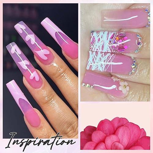 Miniatura 3 de Makartt-Gel de uñas de polietileno 1.7 oz (50 ml), constructorextensiónrecubrimientofortalecedor 3D, multifuncional, larga durac., pmanicura