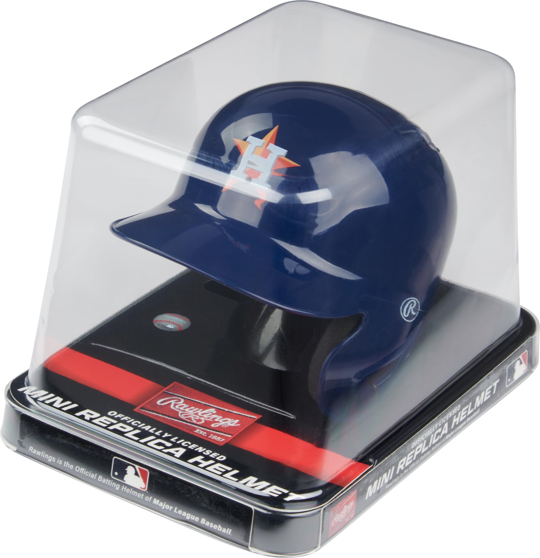 Rawlings | Official MLB Mini Replica Baseball Helmet | Display Stand Included | All MLB Teams