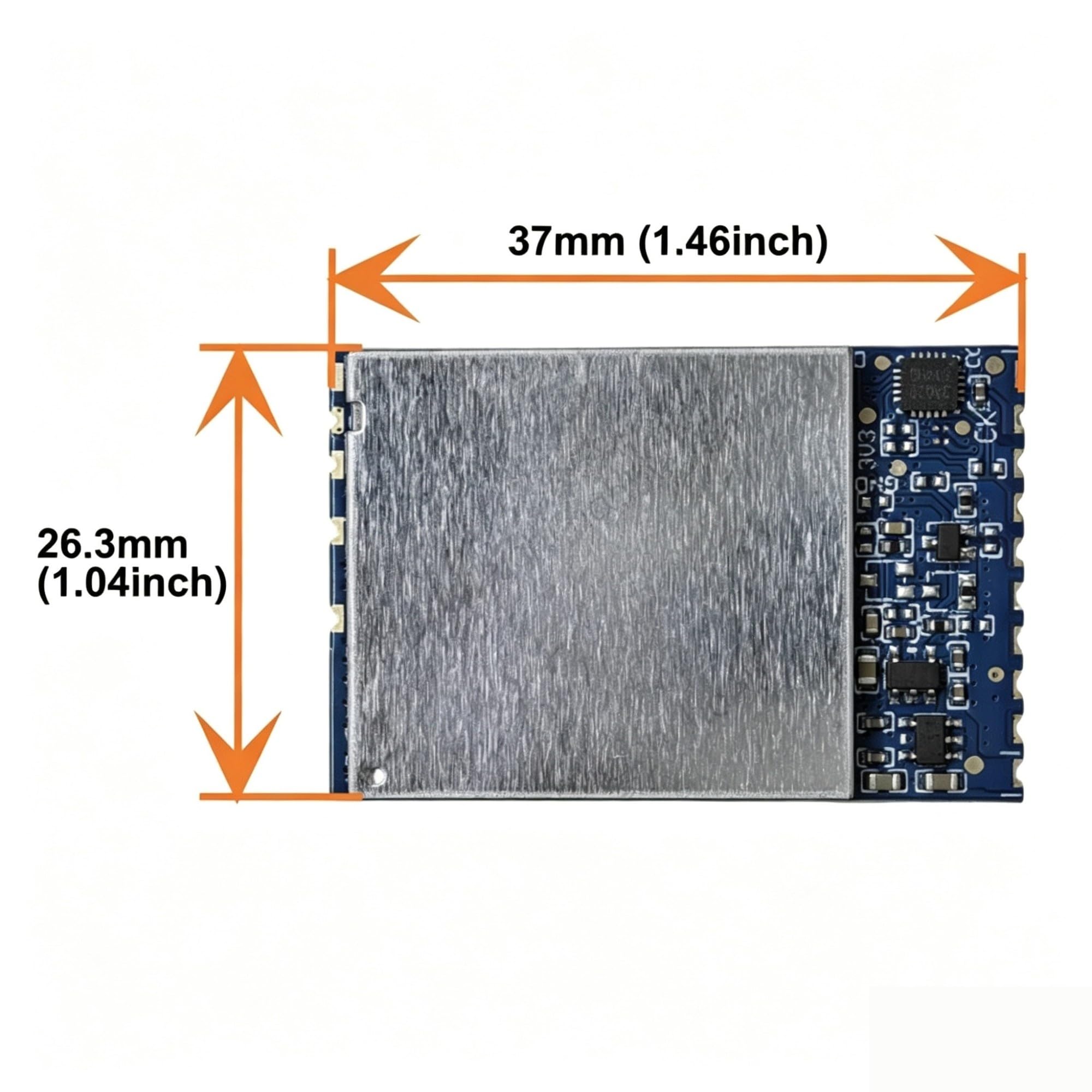 Modulo Ricevitore Video Analogico FPV FT1200 VRX 1,2G‑2,2G 64 Canali