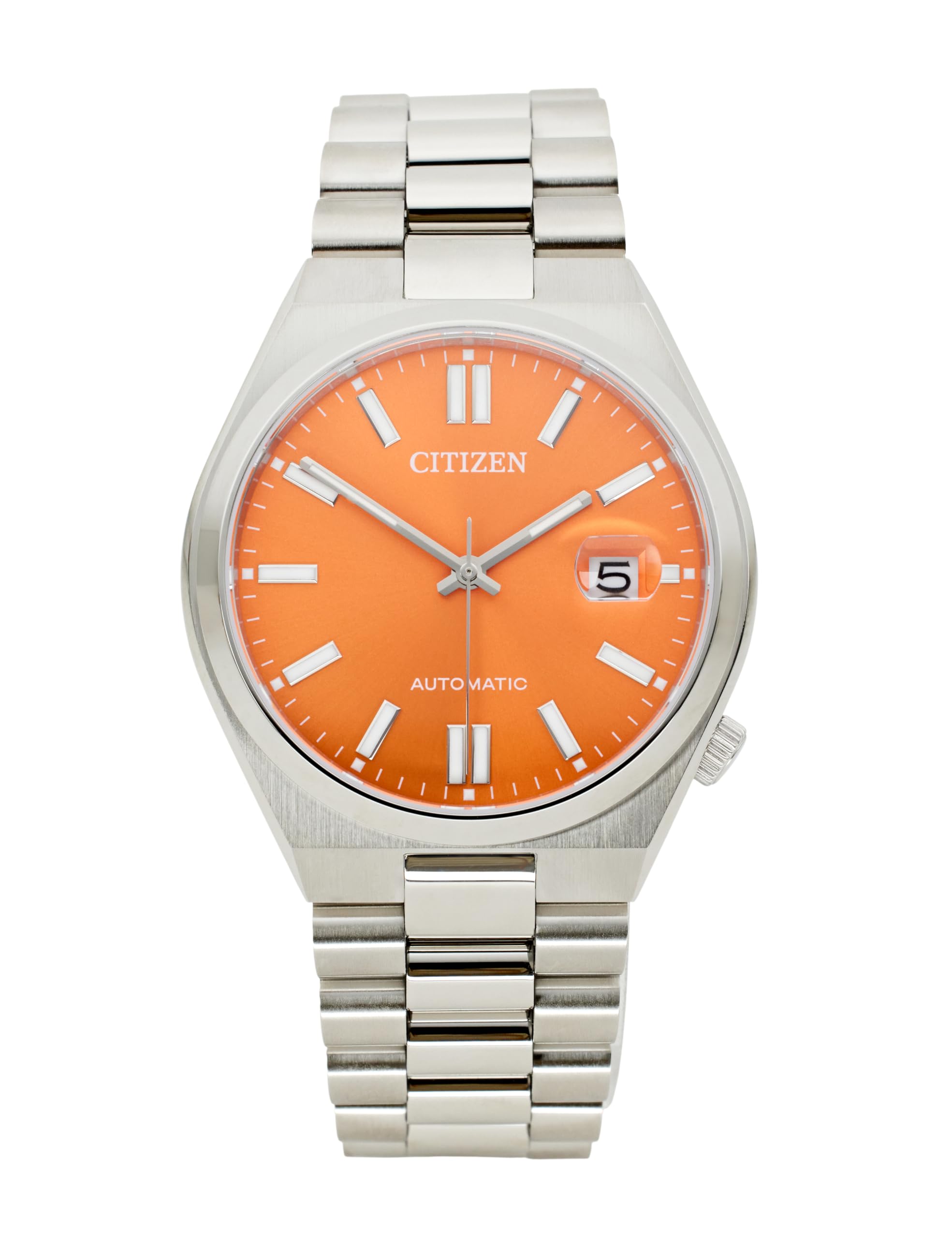 Citizen Men's Tsuyosa Watch 40mm, Orange, 40MM, NJ0151-53Z