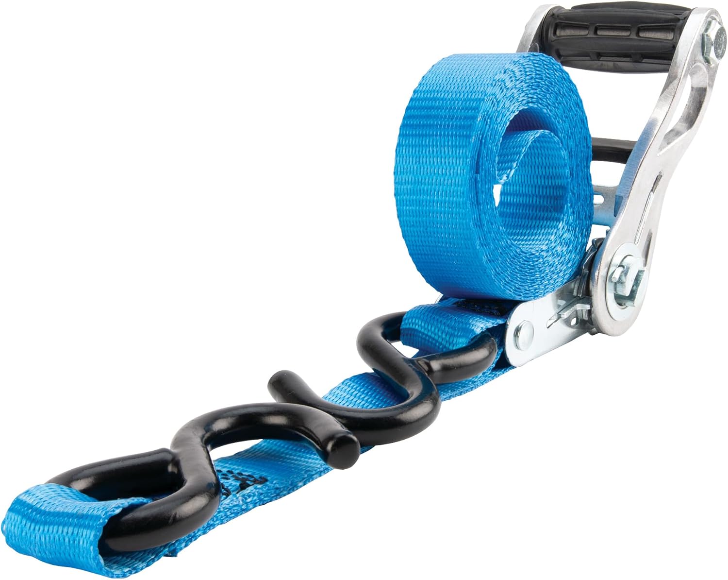 Performance Tool W1871 4Pk 1-Inch X 10' Tie Down Straps SecureX - Heavy-Duty Ratchet Straps for Secure Hauling, Towing, and Cargo Control