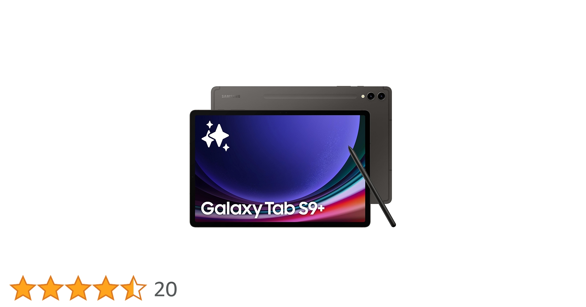 Samsung Galaxy Tab S9+, S Pen in-Box, 31.50 cm (12.4 inch) Dynamic