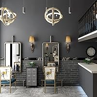 Vista 7 de Papel tapiz autoadhesivo gris para despegar y pegar, papel tapiz gris para sala de estar, dormitorio, reforma de mesa y puerta, grueso, impermeable