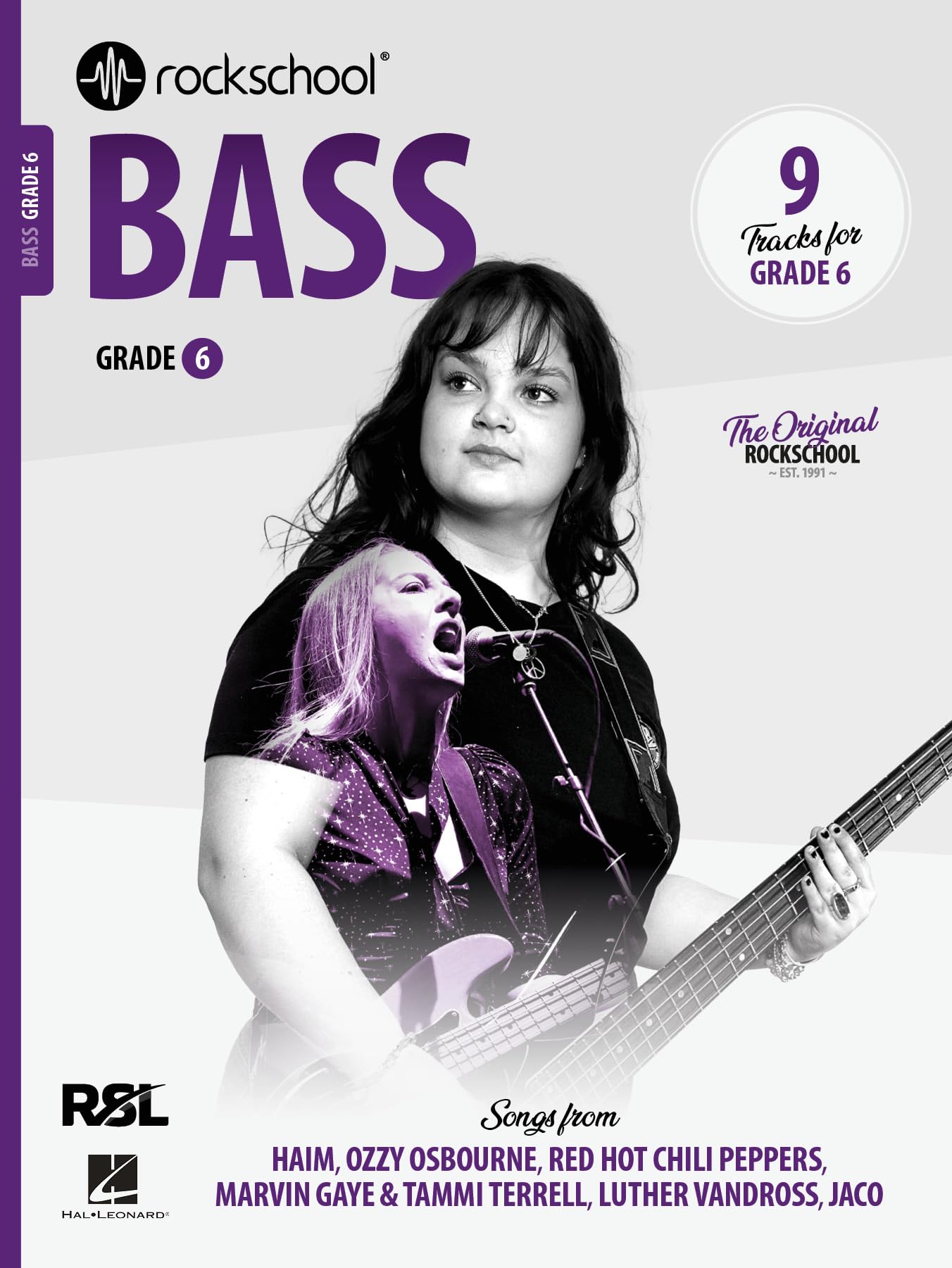 Rockschool Bass Grade 6 (2024). Includes Audio Online