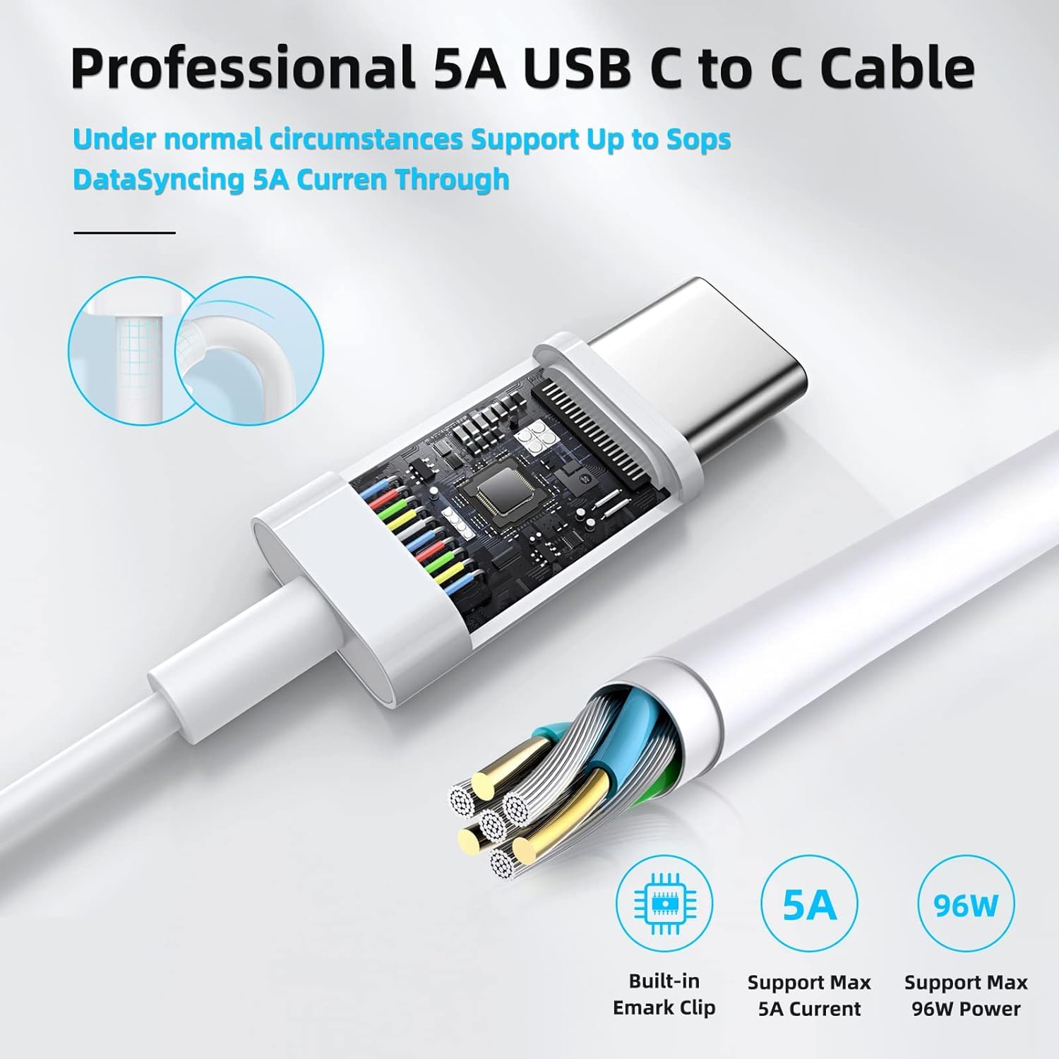 70W MacBook Ladekabel USB-C Auf MagSafe - Kompatibel Mit Air & Pro Modellen