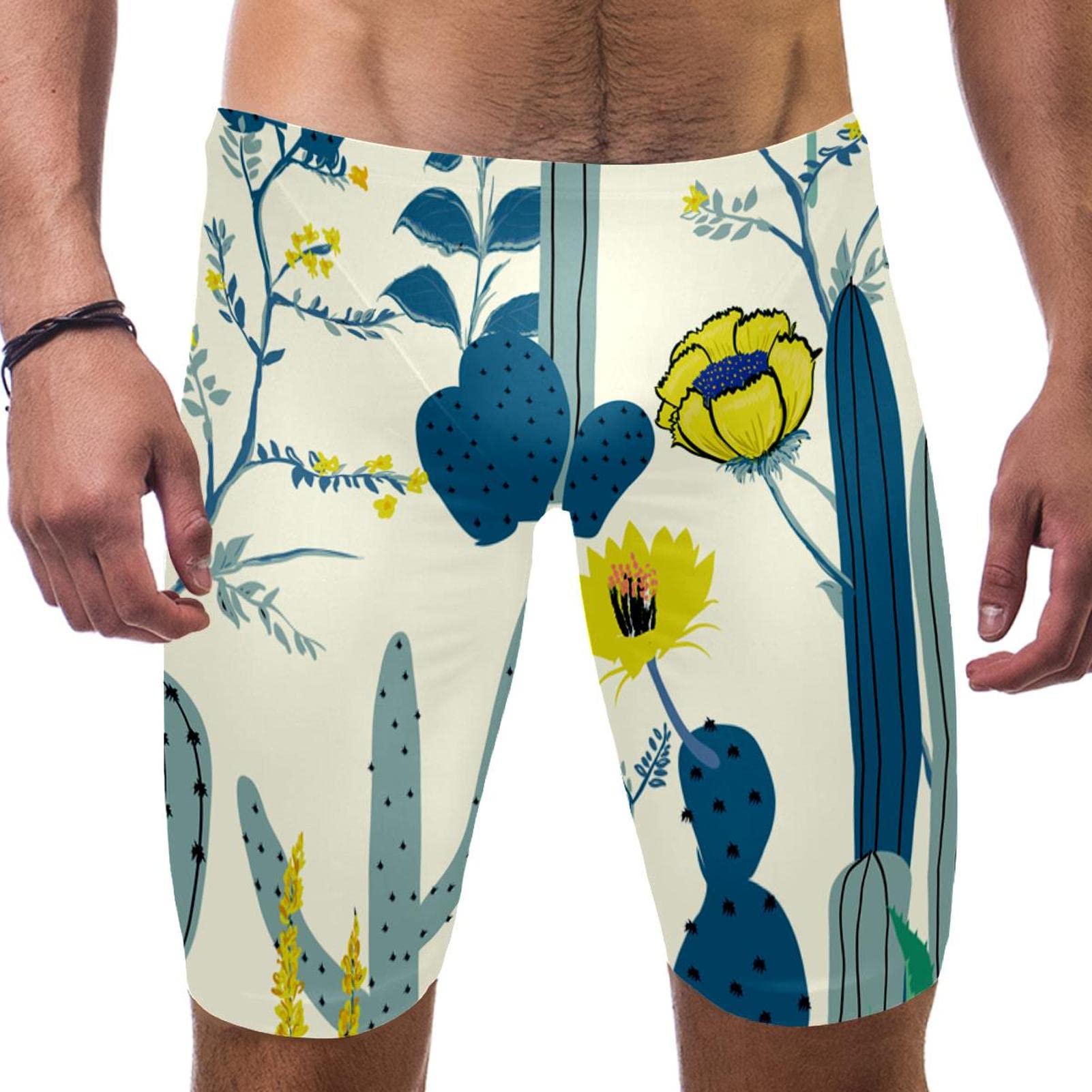 Bañador de natación multicolor con ajuste cómodo para competición 7