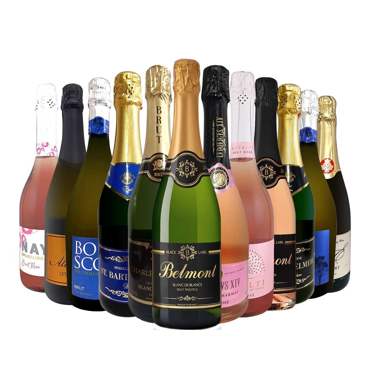 Amazon.co.jp: スパークリングワイン 飲み比べ ワインセット 辛口