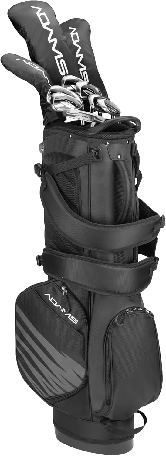 Adams Golf Men's New Idea Graphite 11 Piece | Steel 10 Piece Complete Set