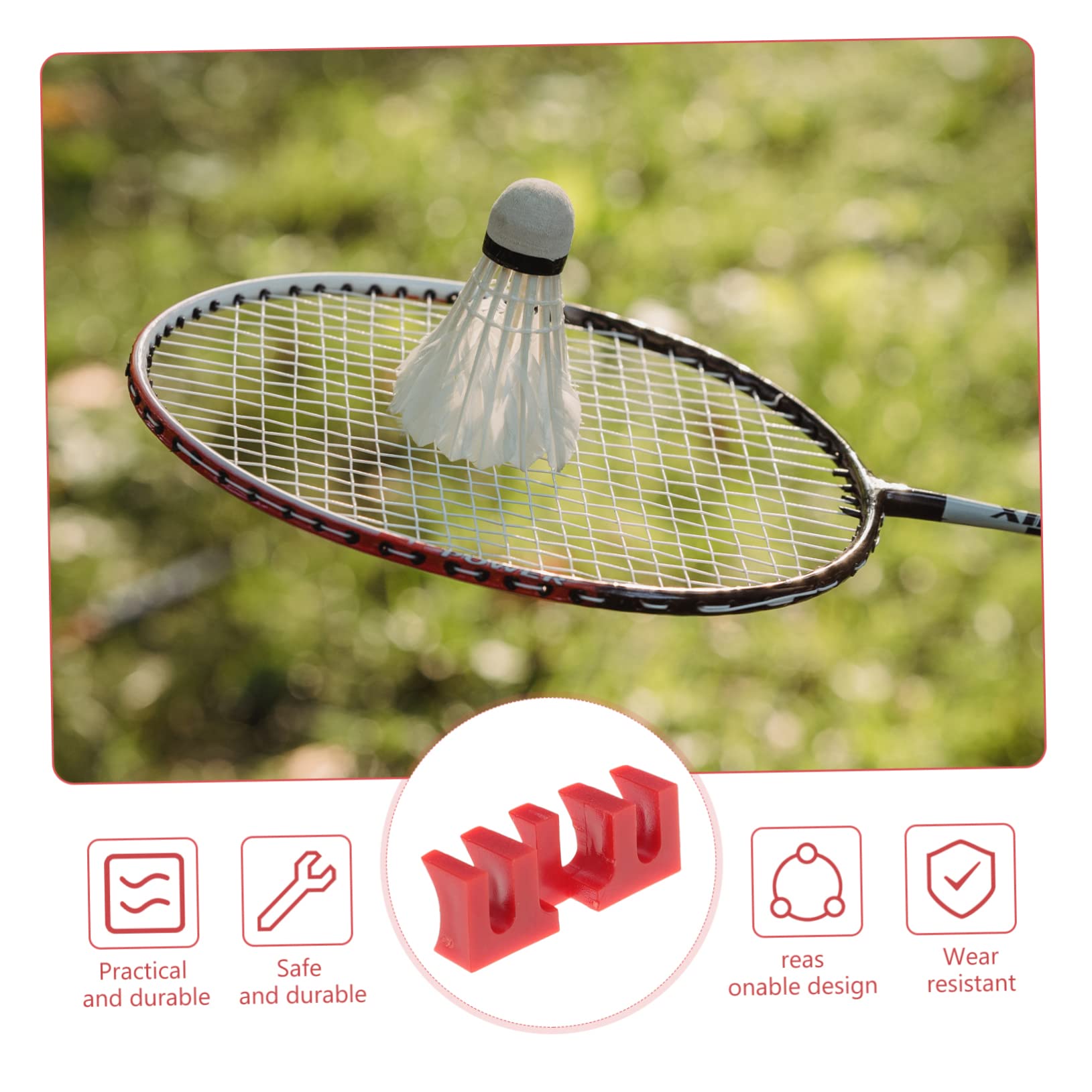 Épandeur De Charge Pour Raquette De Badminton, Protecteur De Poids élevé, Adaptateur Léger Pour Machine à Enfiler, Rose