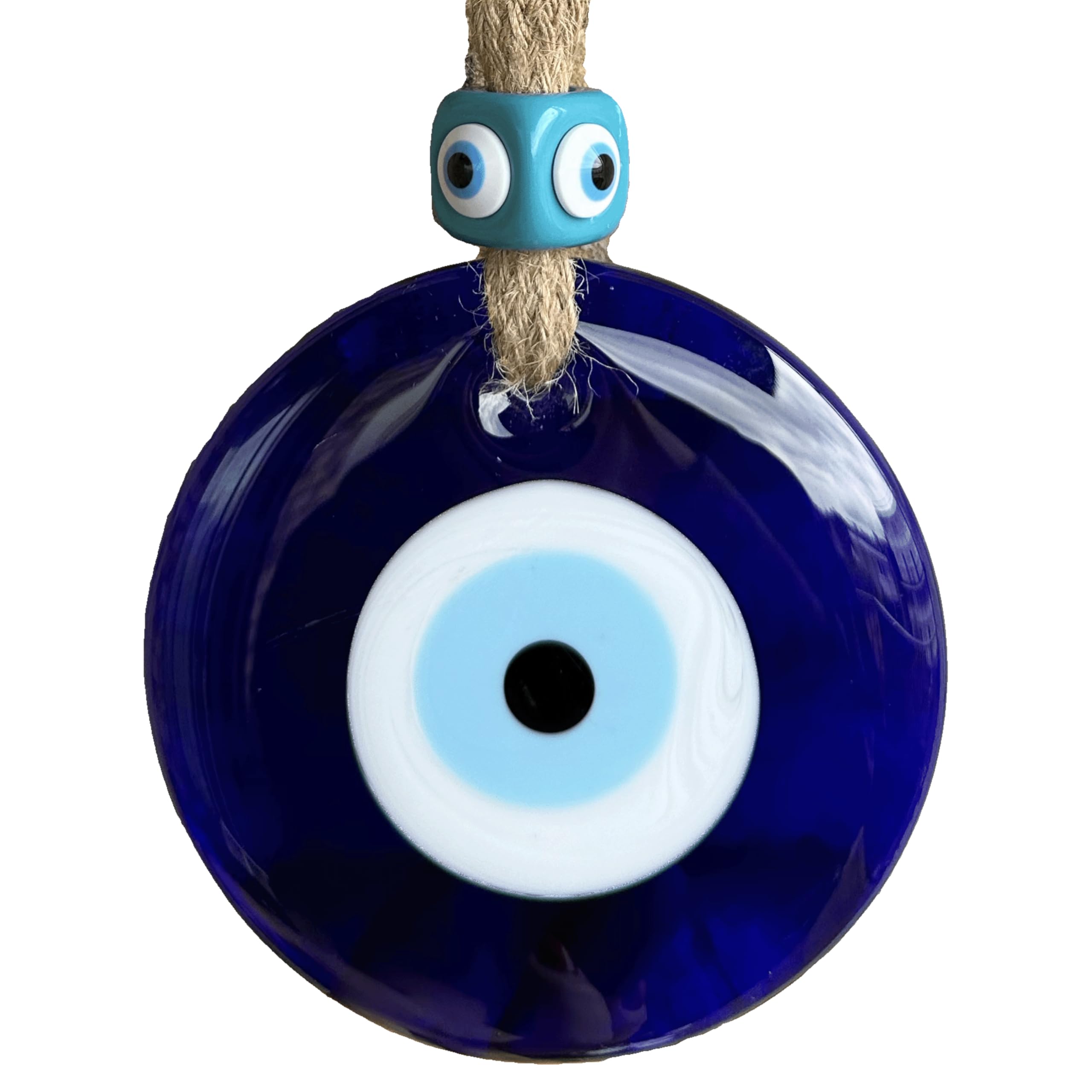 Evil Eye,Turkish Eye, Lucky Eye, Evil Eye Wall Hanging, Nazar Amulet, Lucky Amulet (12 x 27 cm) - Image 2