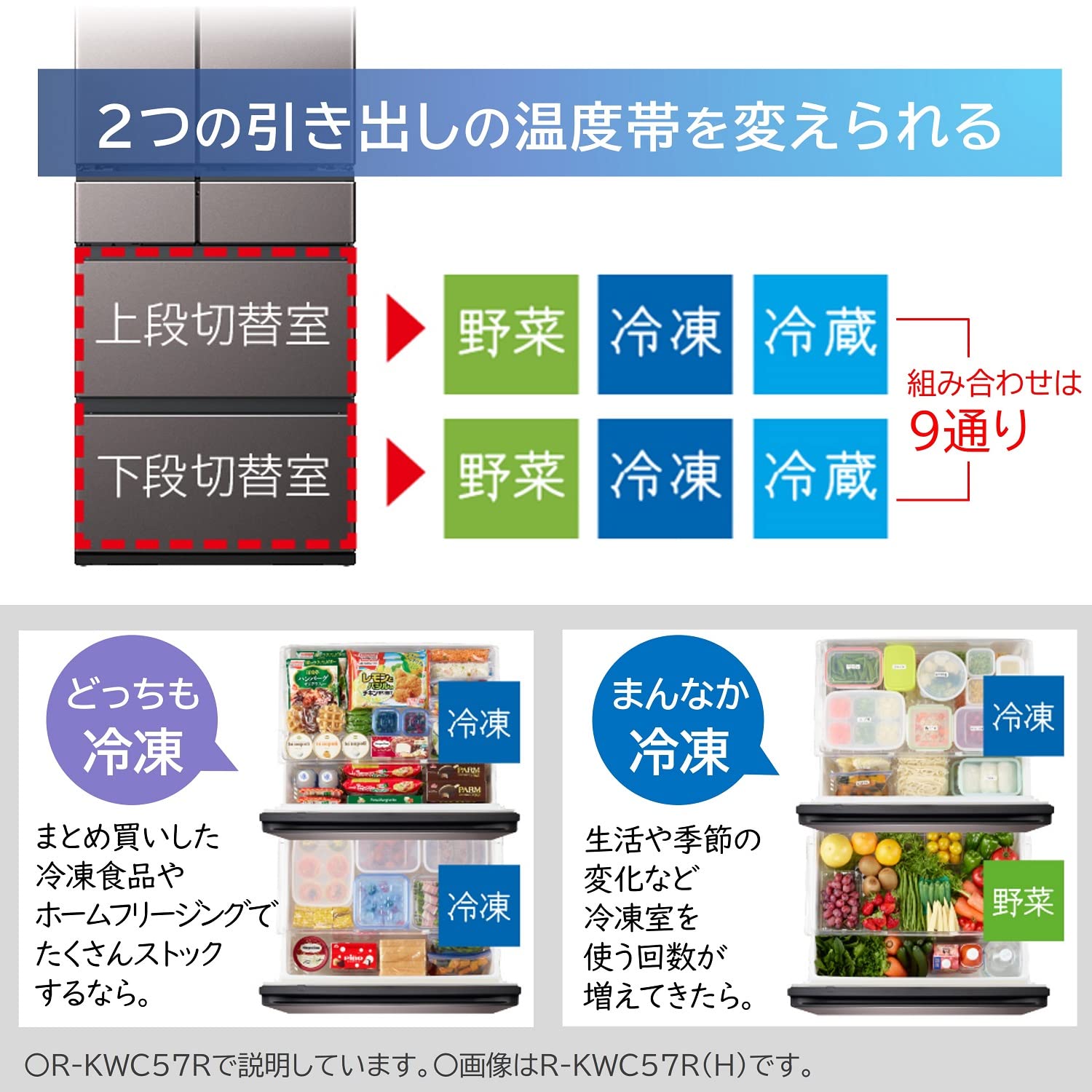Amazon | 日立 冷蔵庫 幅65cm 498L ブラストシルバー R-KWC50R S 6ドア