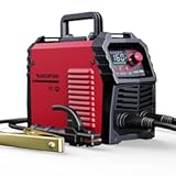 ARCCAPTAIN Upgraded 110V&sol;220V Stick Welder&comma; &lbrack;Large LED Display&rsqb; 160A ARC&sol;Lift TIG Welding Machine with Synergic Control&comma; IGBT Inverter Portable MMA Welder Machine with Hot Start&sol;Arc Force