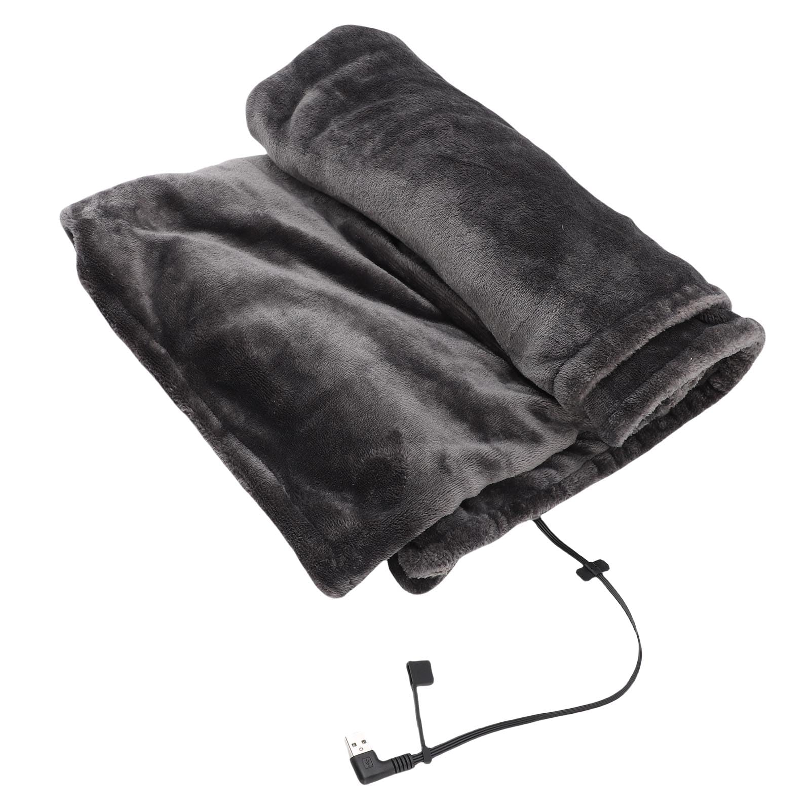 Coperta Elettrica Riscaldante Scialle Indossabile in Pile con