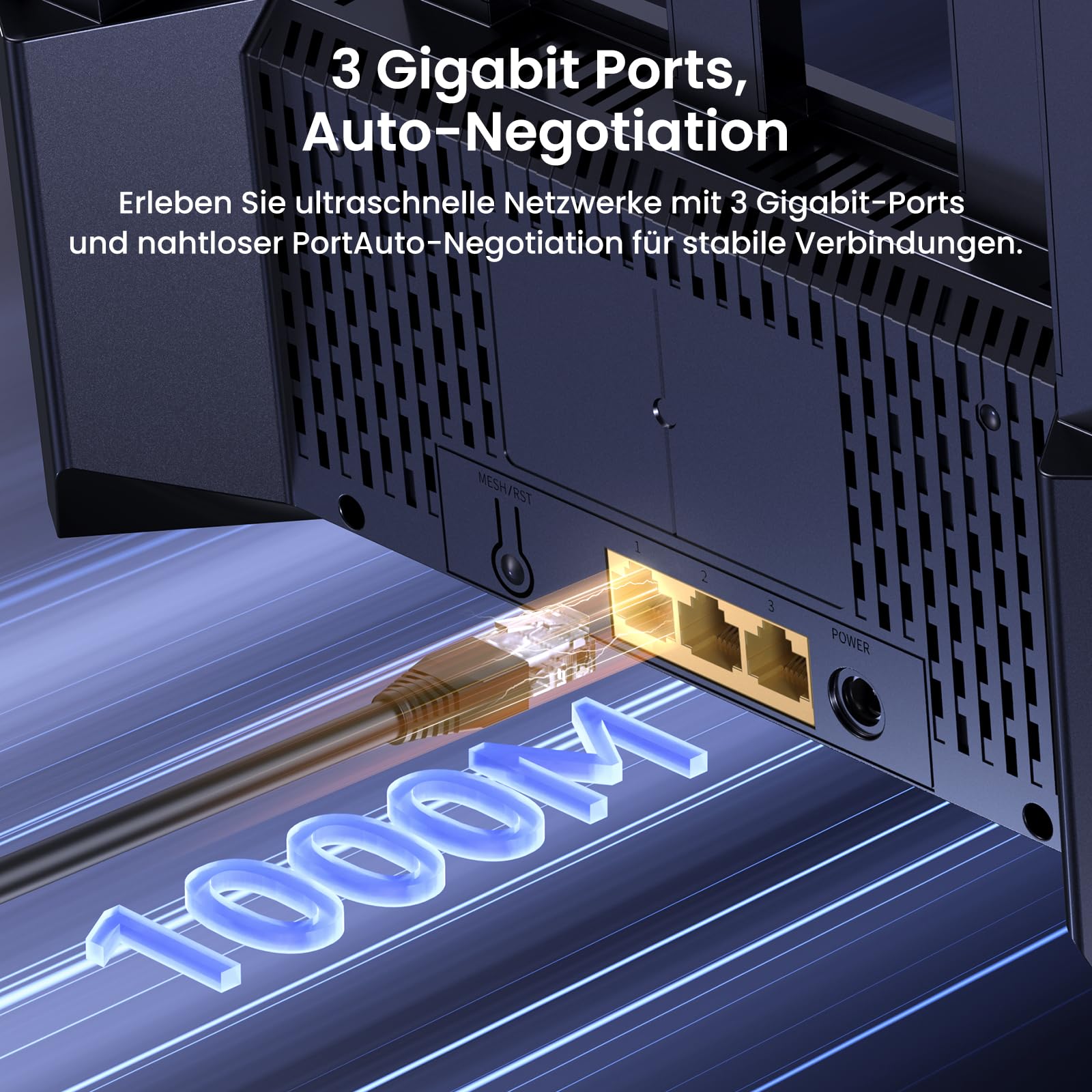 Tenda RE3L Wi-Fi 7 Router (BE3600 Dual-Band 2882Mbit/sHz – Bild 4