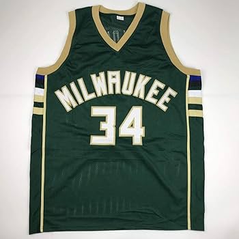 【fanatics】Antetokounmpo 直筆サインユニフォーム fanatics】Antetokounmpo 直筆サインユニフォーム - メルカリ