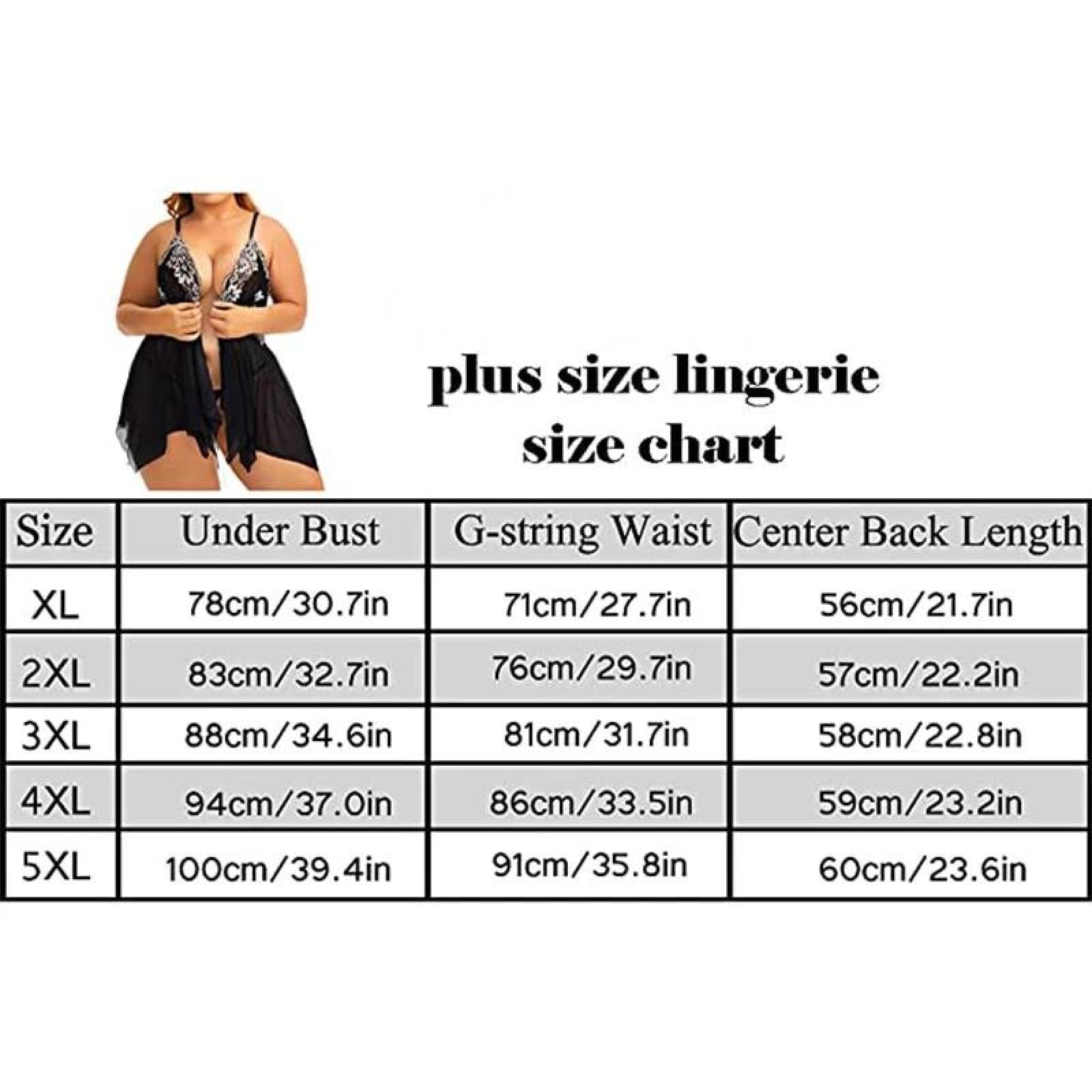 Erotyczna odzież damska zestaw bielizny plus size dla kobiet koronkowa bielizna nocna koszula nocna z dekoltem w serek seksowna koszula nocna w ciąży S-5Xl