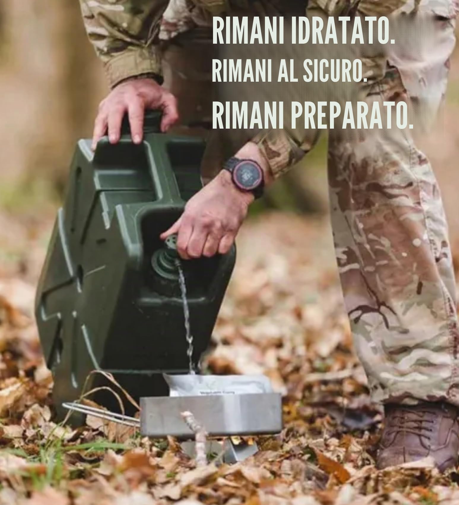 LifeSaver Jerrycan Kit Sopravvivenza - Purificatore Acqua Depuratore Acqua 18.5L - Rimuove 99.99% Virus Batteri Parassiti - Fino a 20.000 Litri - Outdoor, Vanlife, Militare, Off Grid