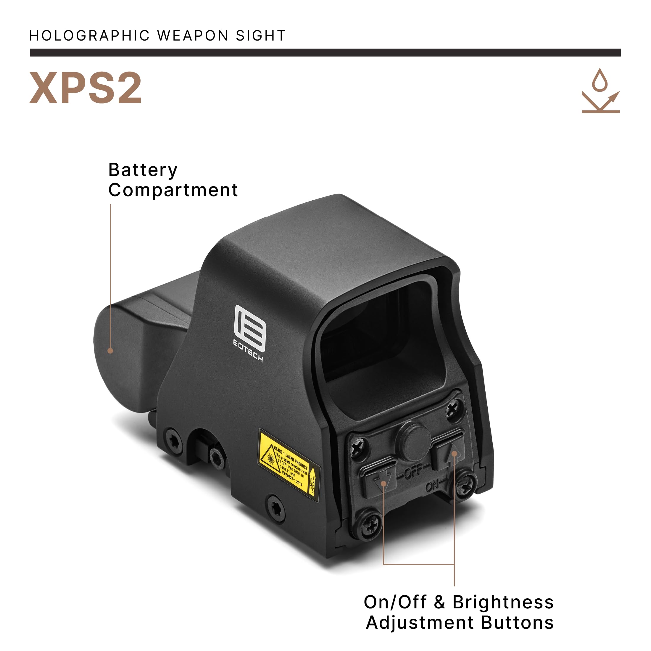 EOTECH XPS2-1 - Holographic Weapon Sight in Black, Sights
