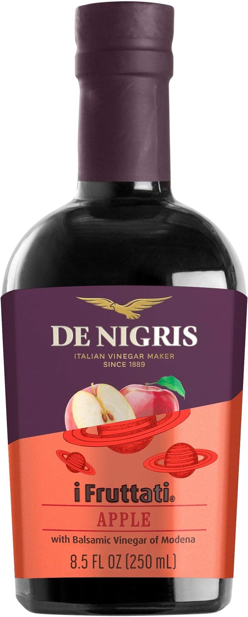 De Nigris I Fruttati Balsamic Apple Vinegar - 8.5 Ounce