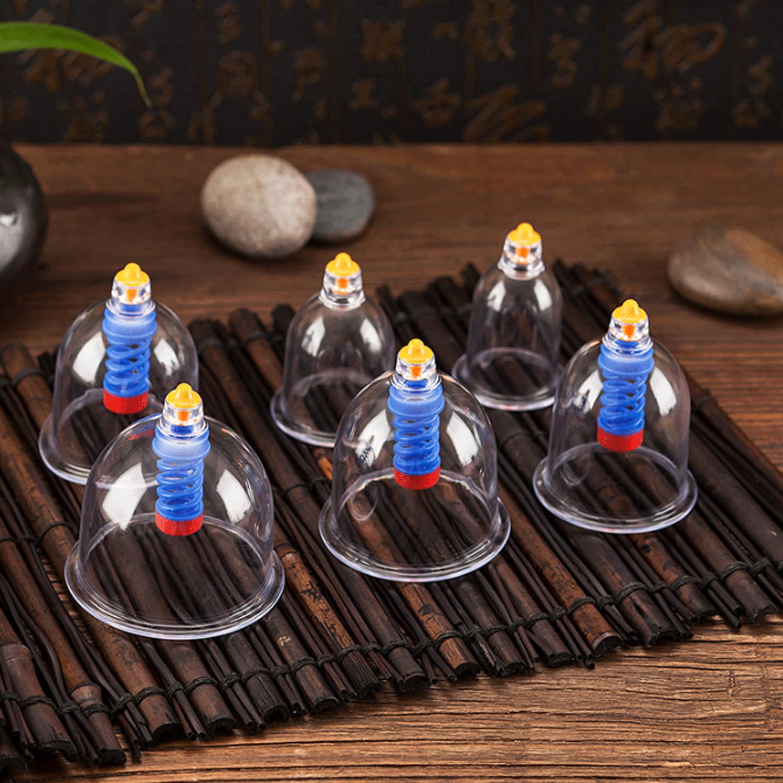 Set per Terapia di coppettazione sottovuoto da 24 Tazze Set di coppettazione con magneti Set di coppettazione Cinese Professionale per alleviare Il Dolore Muscolare