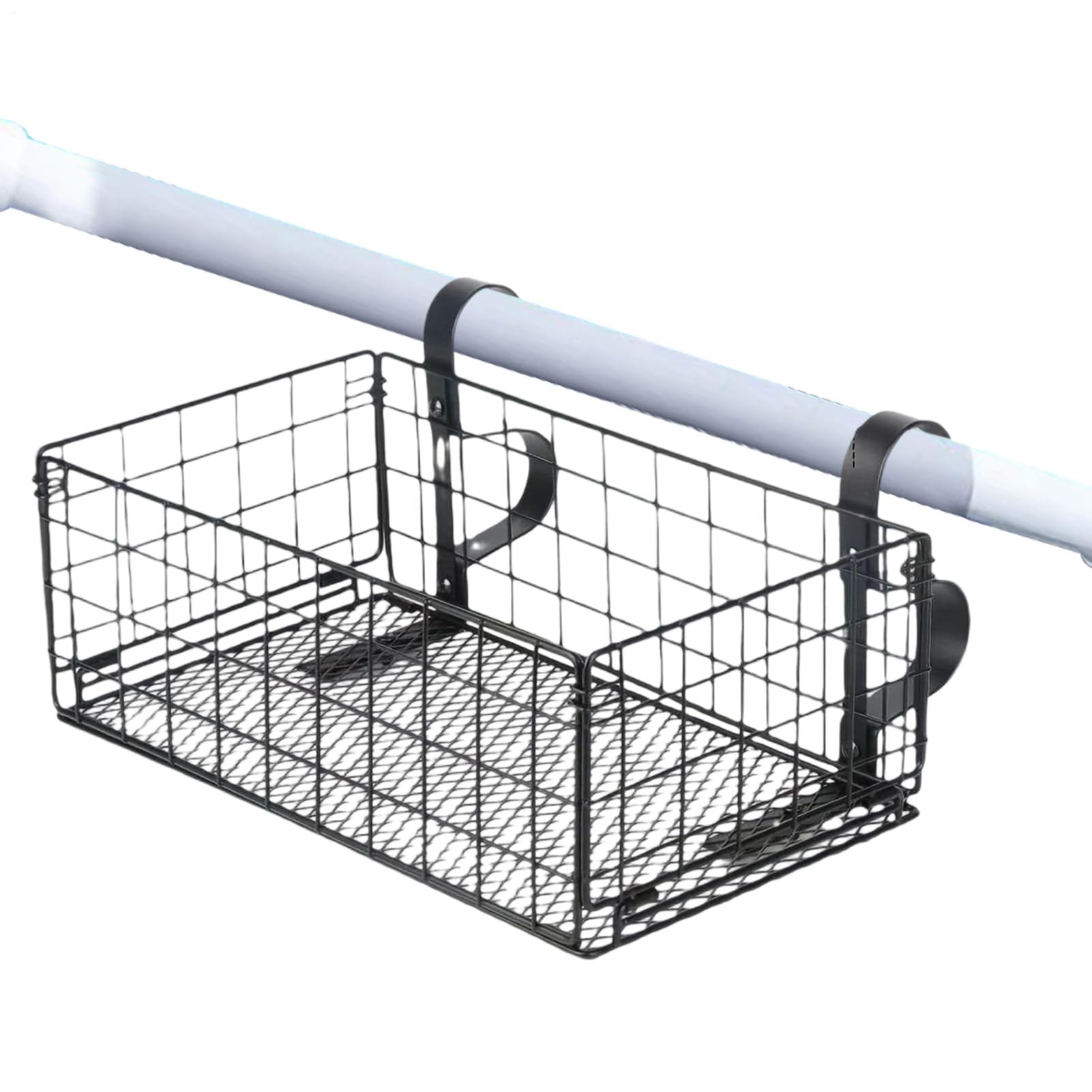 Panier de rangement pour bord de piscine Corbeille en fil métallique